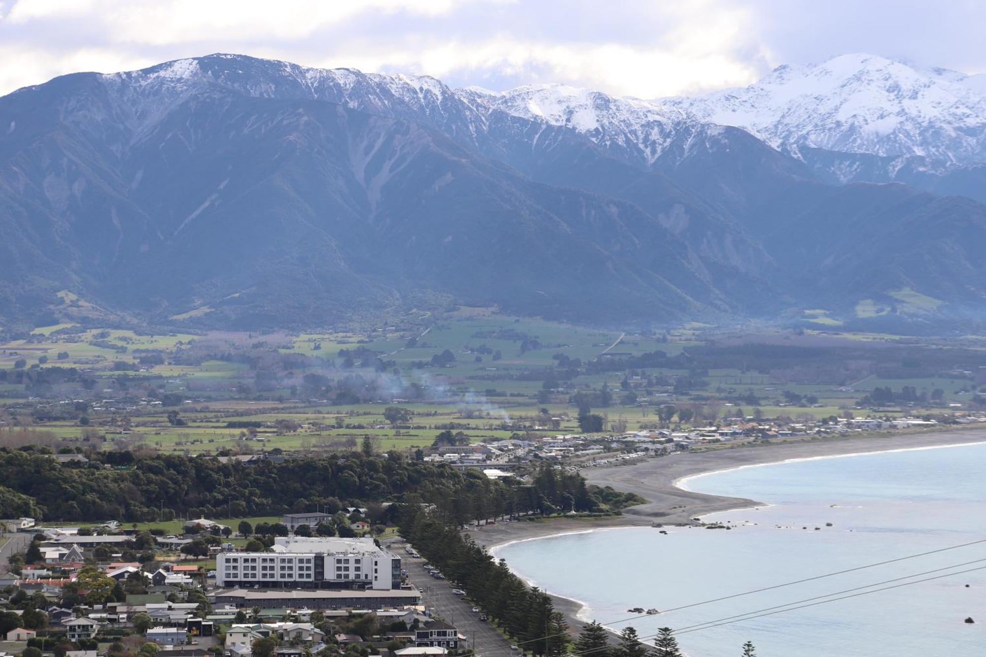 Sierra Beachfront Motel Kaikoura Exterior foto
